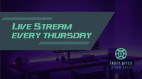 Gaming Stream Facebook Event Cover Image Preview