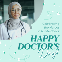 Celebrating Doctors Day Instagram post Image Preview
