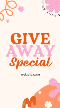 Giveaway Special YouTube short Image Preview