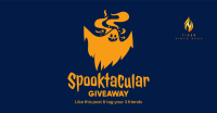 Spooktacular Giveaway Facebook Ad Design