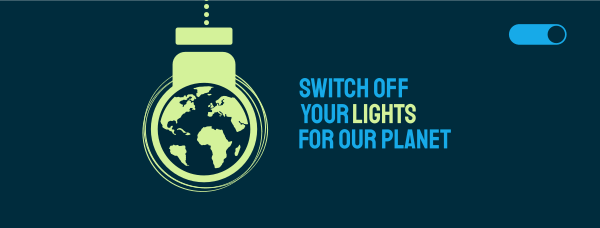 Earth Hour Lights Off Facebook Cover Design Image Preview