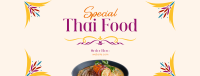 Special Thai Food Facebook cover Image Preview