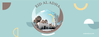 Eid Al Adha Shapes Facebook Cover Image Preview