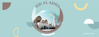 Eid Al Adha Shapes Facebook Cover Design