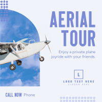 Aerial Tour Instagram Post Design