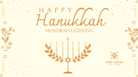 Hanukkah Lily Facebook Event Cover Image Preview