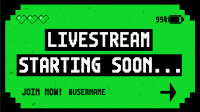 Livestream Start Gaming Facebook Event Cover Design