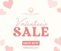Valentine Hearts Special Sale Facebook post Image Preview