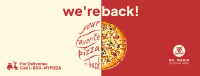Italian Pizza Chain Facebook Cover Image Preview
