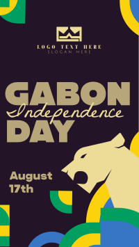 Gabon National Day Video Image Preview
