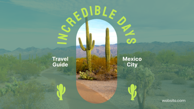 Incredible Days In Mexico Facebook event cover Image Preview