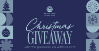 Christmas Season Giveaway Facebook Ad Design