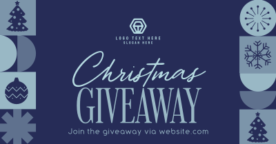 Christmas Season Giveaway Facebook ad Image Preview