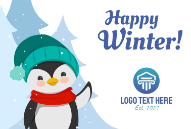 Happy Winter Pinterest board cover