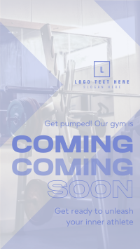 Fitness Gym Opening Soon Facebook Story Design