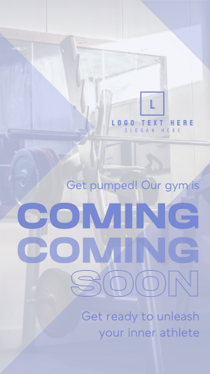 Fitness Gym Opening Soon Facebook story Image Preview