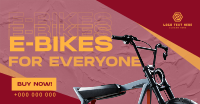 Minimalist E-bike  Facebook ad Image Preview