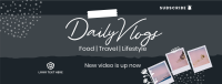 Scrapbook Daily Vlog Facebook Cover Image Preview
