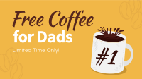 Father's Day Coffee Facebook Event Cover Design