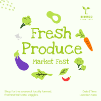 Fresh Market Fest Instagram post Image Preview