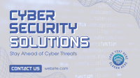 Cyber Security Futuristic Animation Design