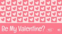 Valentine Heart Tile Facebook event cover Image Preview