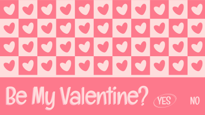 Valentine Heart Tile Facebook event cover Image Preview