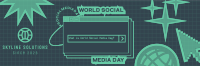 Y2K Social Media Twitter Header Image Preview