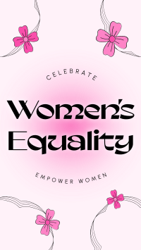 Women Equality Day YouTube short Image Preview