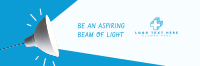Beam of Light Twitter Header Image Preview