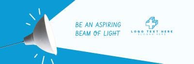 Beam of Light Twitter Header Image Preview