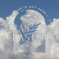 Heavenly Easter Instagram Post Design