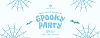 Haunted House Party Facebook Cover Design