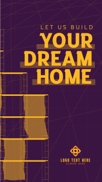 Building Dream Home Instagram Reel Design