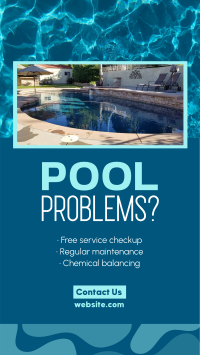 Pool Problems Maintenance YouTube short Image Preview
