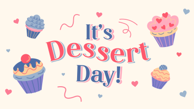 Cupcakes For Dessert Facebook event cover Image Preview