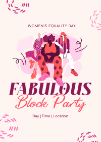 We Are Women Block Party Poster Image Preview