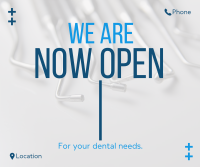 Dental Clinic Opening Facebook Post Design