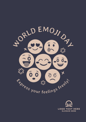 Fun Emoji Day Poster Image Preview