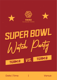 Watch Live Super Bowl Poster Image Preview