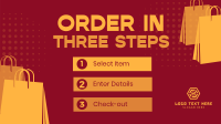 Simple Shop Order Guide Animation Design