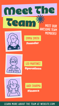 Quirky Fun Team Instagram Story Preview