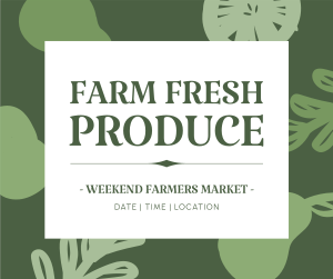 Farm Fresh Produce Facebook post Image Preview