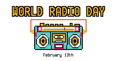 Radio 8 Bit Facebook ad Image Preview