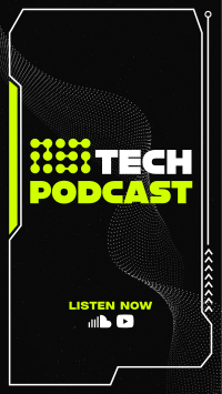 Technology Podcast Circles TikTok video Image Preview
