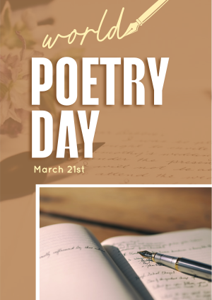 Reading Poetry Poster Image Preview