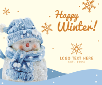 Happy Winter Facebook post Image Preview