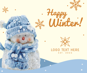 Happy Winter Facebook post Image Preview