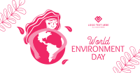 Mother Earth Environment Day Facebook Ad Design