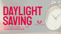 Daylight Saving Reminder Animation Design